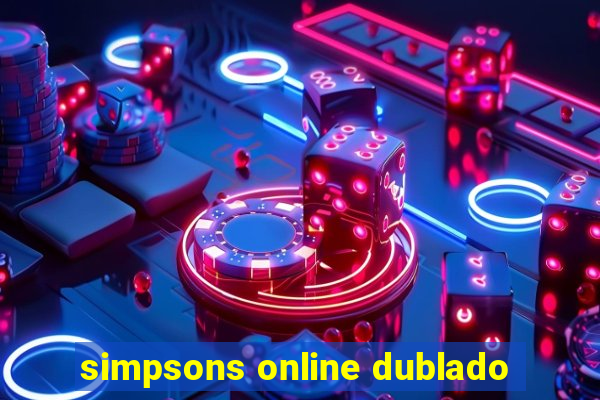 simpsons online dublado